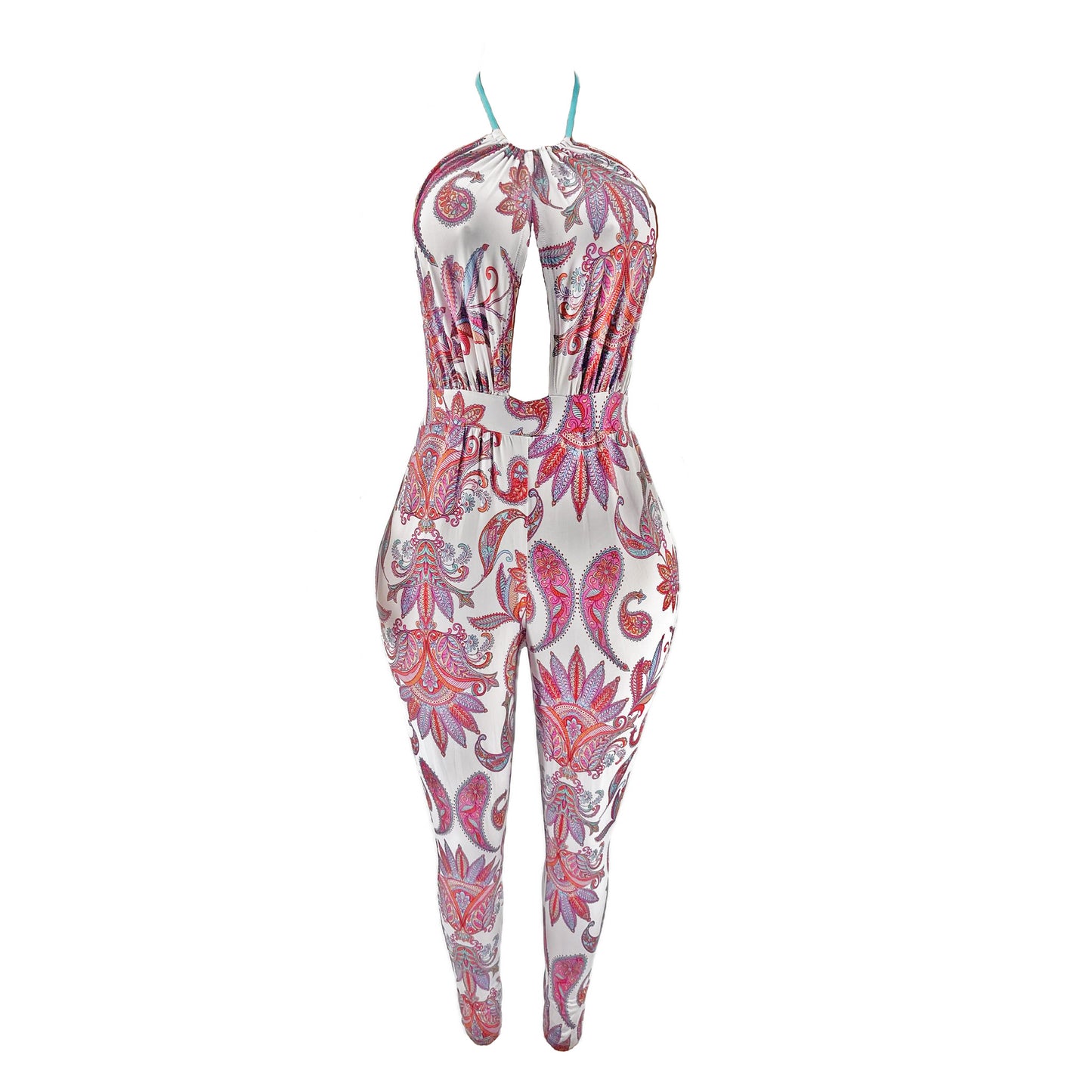 Paisley Princess Backless Onepiece